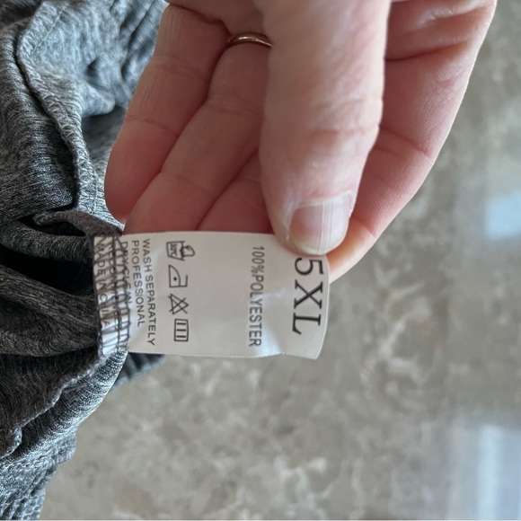 Hurley grey shorts with pockets elastic waist size XL - Picture 7 of 8